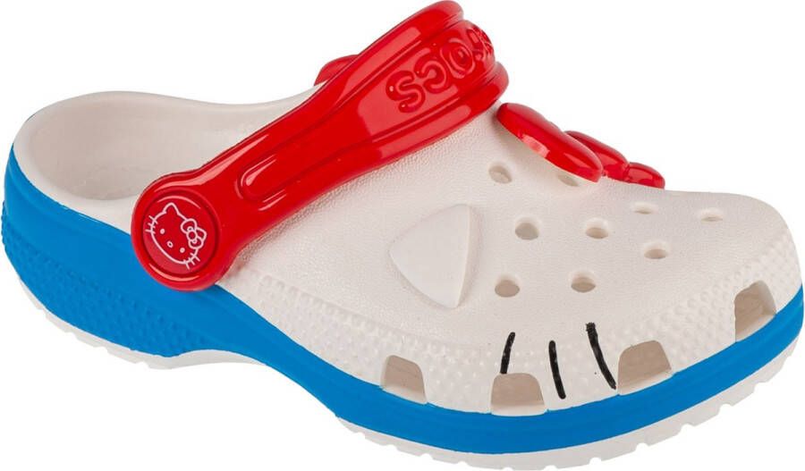 Crocs Classic Hello Kitty Iam Clog T 209469-100 Kinderen Wit Slippers
