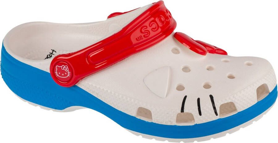 Crocs Classic Hello Kitty Iam Kids Clog 209454-100 Kinderen Wit Slippers