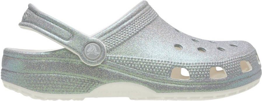 Crocs Classic Iridescent Glitter Clog Instappers Dames