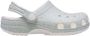 Crocs Kid's Classic Iridescent Glitter Sandalen maat 23-24 grijs - Thumbnail 1