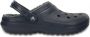 Crocs Classic Lined Sportieve slippers Blauw 459 -Navy Charcoal - Thumbnail 4