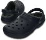 Crocs Pantoffels Classic Lined Clog tuin schoen slippers klomp met knuffelig nepleer - Thumbnail 7