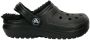 Crocs Kid's Classic Lined Clog Pantoffels maat C13 zwart - Thumbnail 1