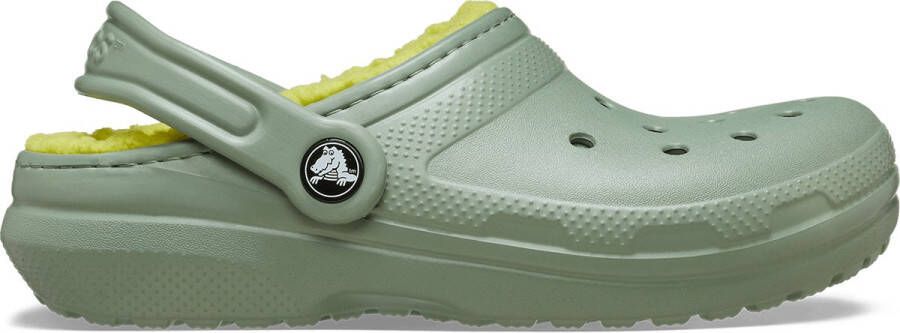 Crocs Classic Lined K Klompen Groen