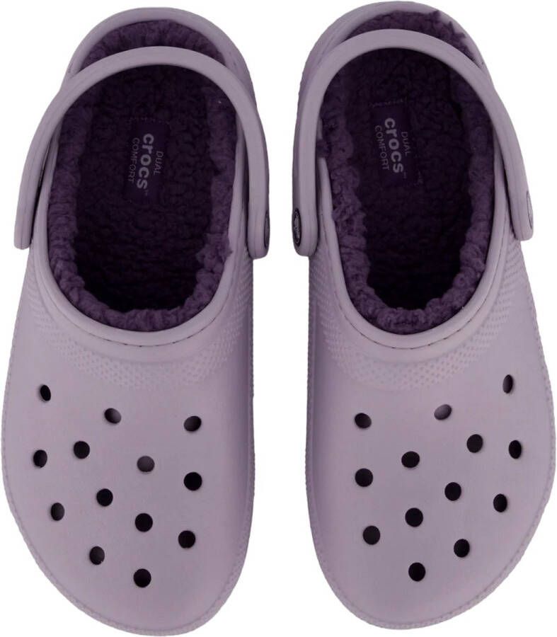 Crocs Classic Lined Clog Mauve Mist M2 W4