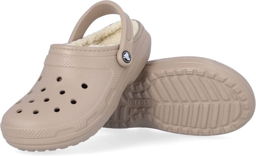 Crocs Classic Lined Clog Mushroom Bone