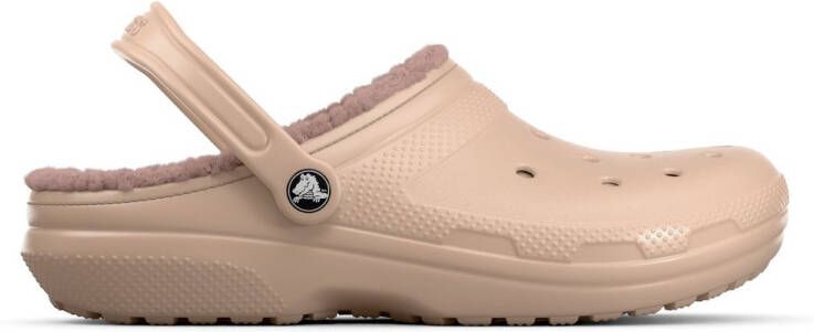 Crocs Classic Lined Clog Sandalen maat M10 W12 beige bruin