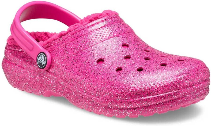 Crocs Classic Lined Glitter Clog K Roze 38 39 US J6