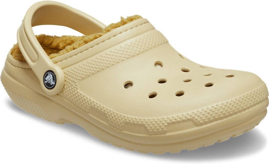 Crocs Classic Lined Clog Sandalen maat M10 W12 beige