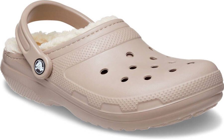 Crocs Classic Lined Klompen Mushroom Bone Heren