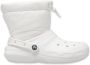 Crocs Classic Lined Neo Puff Boot Winterschoenen maat M6 W8 wit - Thumbnail 1