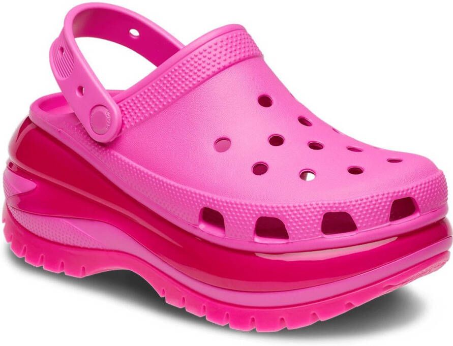 Crocs Classic Mega Crush Sandalen & Slides juice maat: 41 42 beschikbare maaten:36 37 38 39 40 41 42