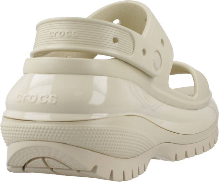 Crocs Classic Mega Crush Sandalen & Slides bone maat: 36 37 beschikbare maaten:36 37 38 39 40 41 42