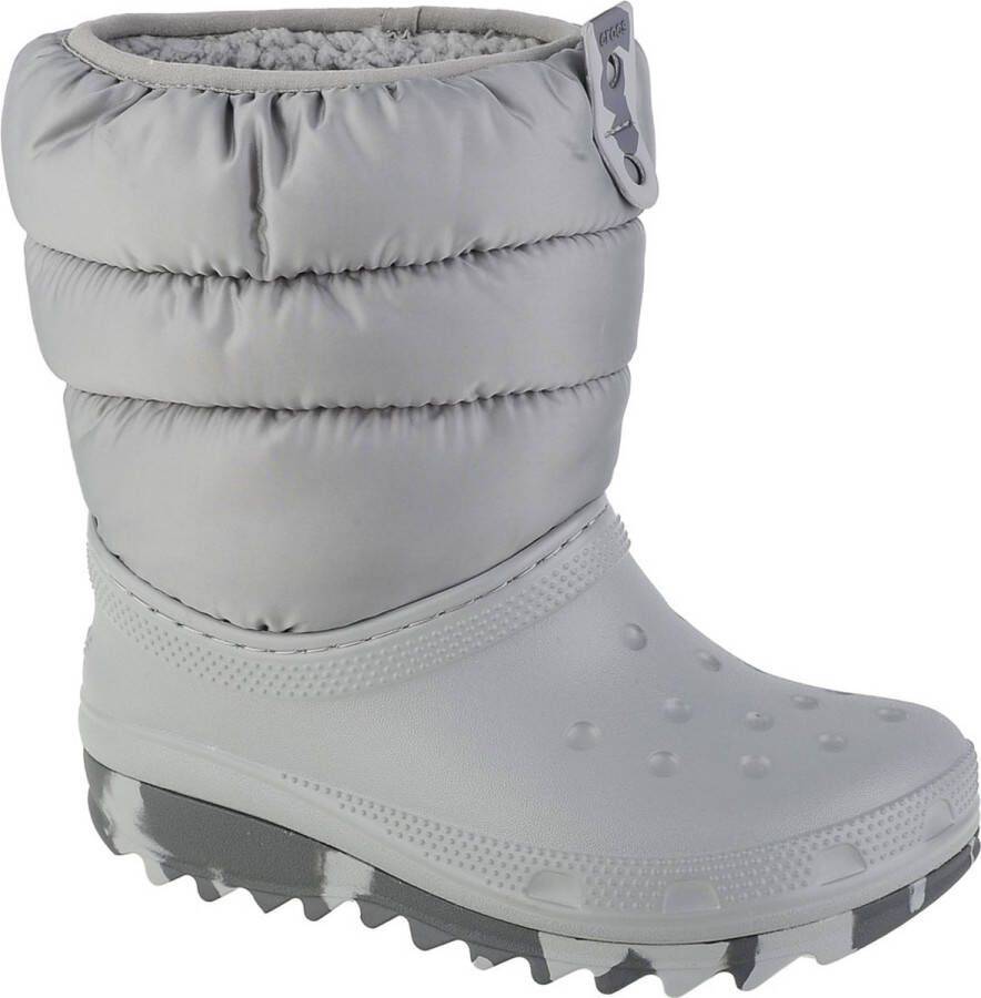 Crocs Classic Neo Puff Boot Kids 207684-007 voor een jongen Grijs Sneeuw laarzen - Foto 1
