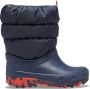 Crocs Classic Neo Puff Boot Kids 207684-410 voor een jongen Marineblauw Sneeuw laarzen - Thumbnail 1