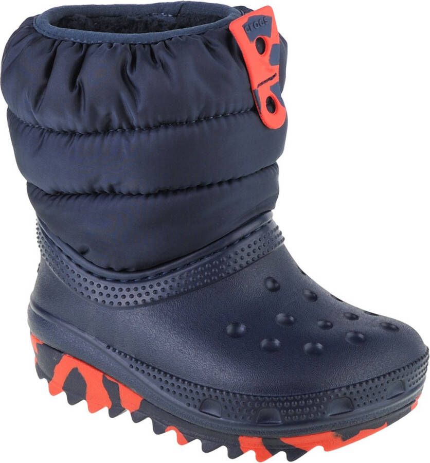 Crocs Classic Neo Puff Boot Toddler 207683-410 voor een jongen Marineblauw Sneeuw laarzen - Foto 1