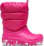 Crocs Classic Neo Puff Boot Toddler 207683-6X0 voor Roze Sneeuw laarzen - Thumbnail 1
