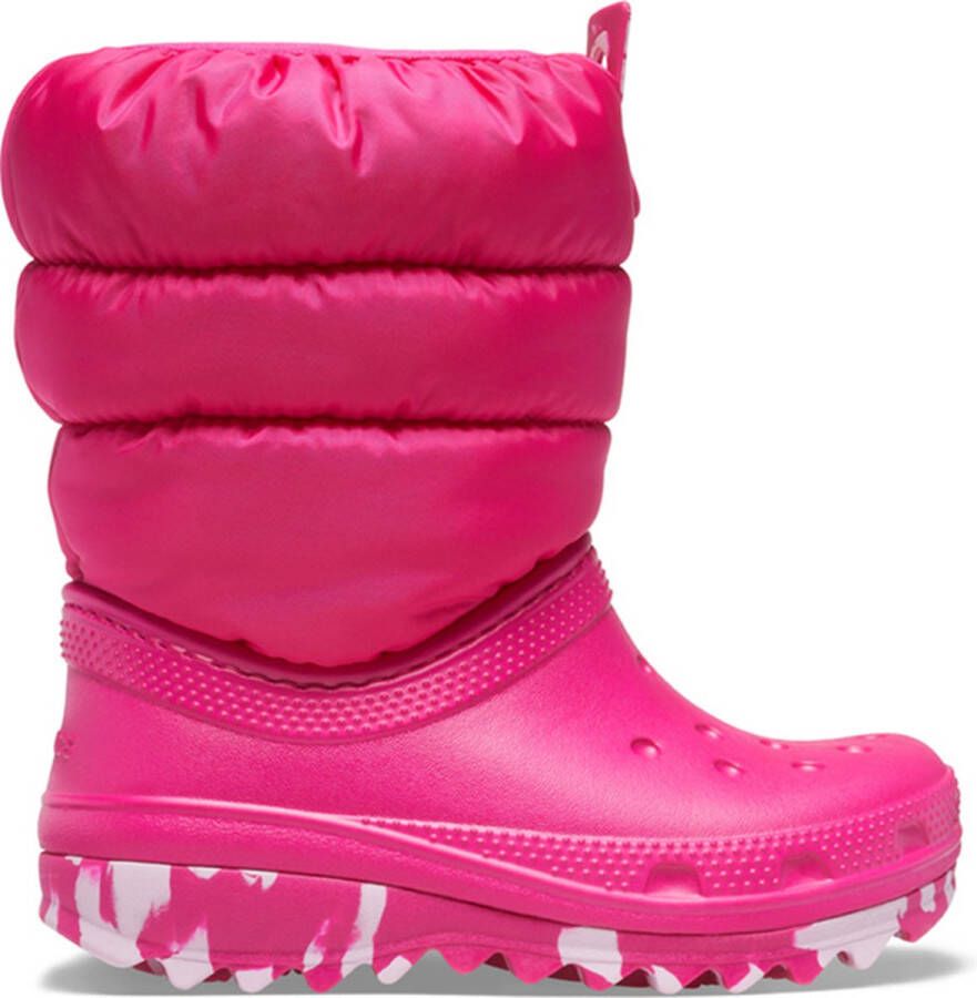 Crocs Classic Neo Puff Boot Toddler 207683-6X0 voor meisje Roze Sneeuw laarzen