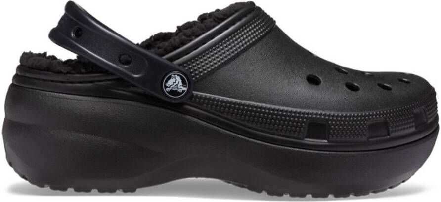 Crocs Classic Platfom Lined Clog Black