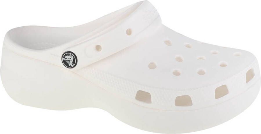 Crocs Classic Platform Clog 206750 100 Wit Slippers