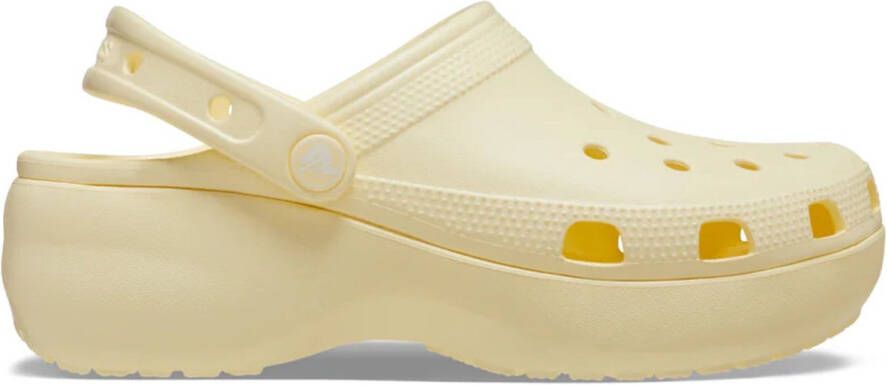 Crocs Classic Platform Clog Buttercream