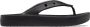 Crocs Teenslippers Classic Platform Flip W zomerschoen slippers poolslides met plateau - Thumbnail 1