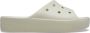 Crocs Women's Classic Platform Slide Sandalen grijs beige - Thumbnail 1