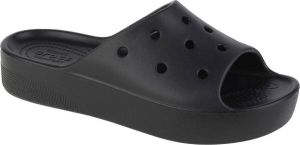 Crocs Classic Platform Slide 208180-001 Vrouwen Zwart Slippers