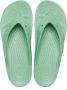 Crocs Women's Classic Platform Flip Sandalen maat W10 turkoois - Thumbnail 5