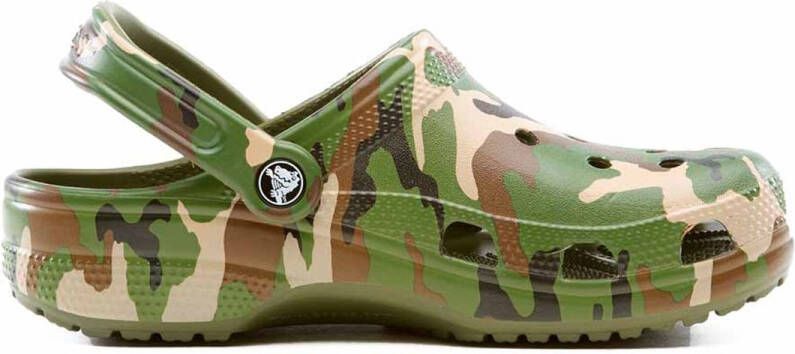 Crocs Classic Printed Camo Clog M2 W4