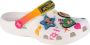 Crocs Classic Rainbow High Clog Unisex Kids 208117-90H Wit-34-35 maat 34-35 - Thumbnail 1