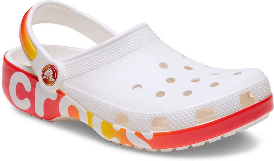 Crocs Classic Reflector Klompen Wit