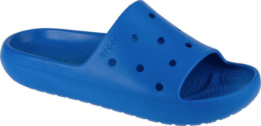 Crocs Classic Slide V2 209401-4KZ nen Blauw Slippers