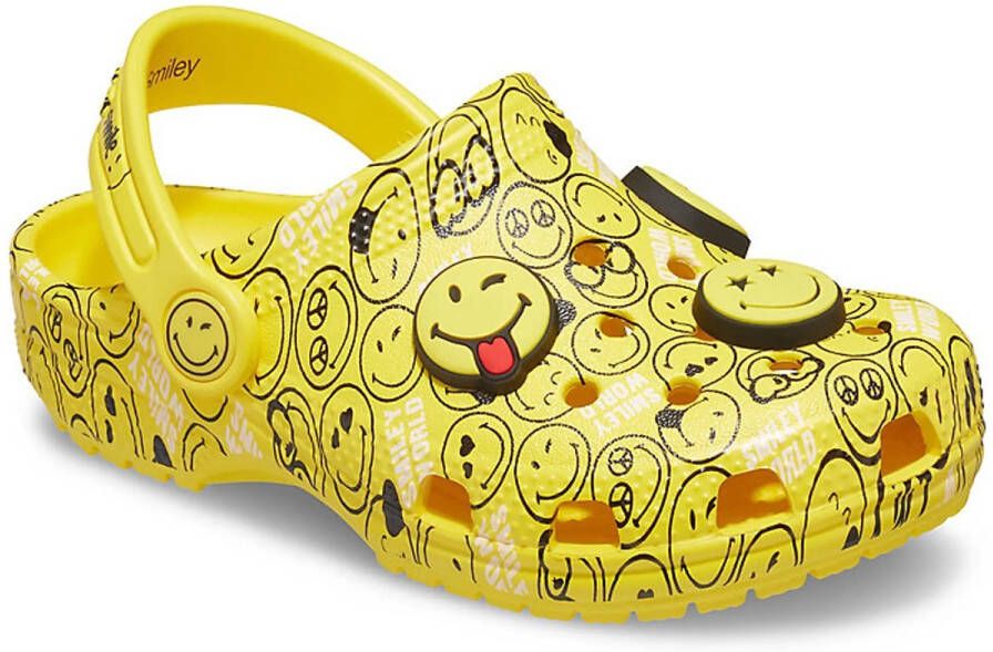 Crocs Classic Smiley White Multi J2
