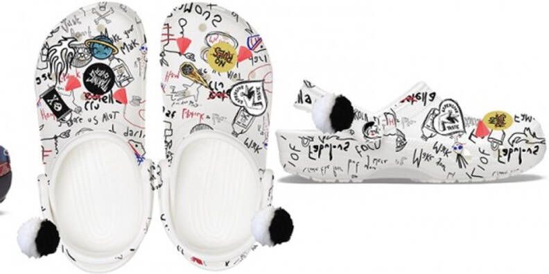 Crocs Classic SPECIALS Cruella Clog Wit Unisex M11