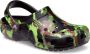 Crocs Classic Spray Camo Klompen Groen Zwart - Thumbnail 1