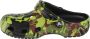 Crocs Classic Spray Camo Kids Clog208305-001 voor een Groen Slippers - Thumbnail 1