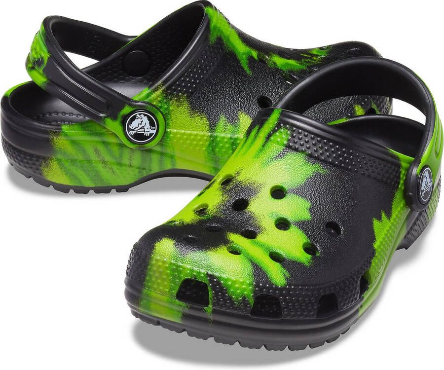 Crocs Classic Tie-Dye Graphic K kinderklomp ruime pasvorm