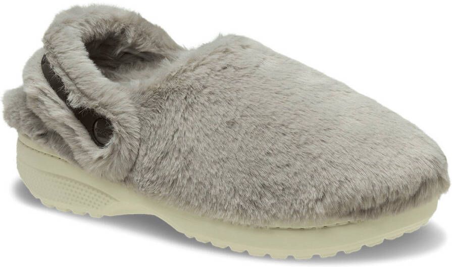 Crocs Classic Unfurgettable Clog Pantoffels beige grijs