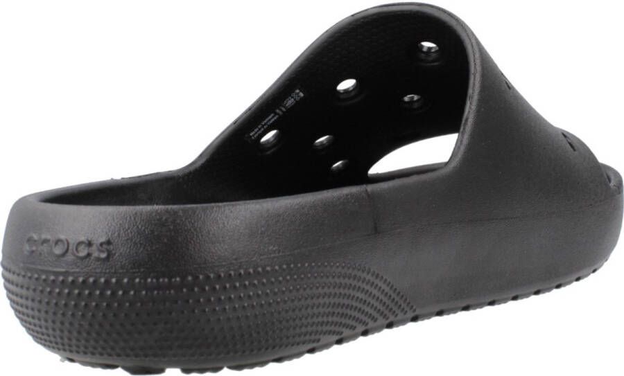 Crocs Badslippers Classic Slide V2 zomerschoen badschoen slippers met ventilatieopeningen g-breedte