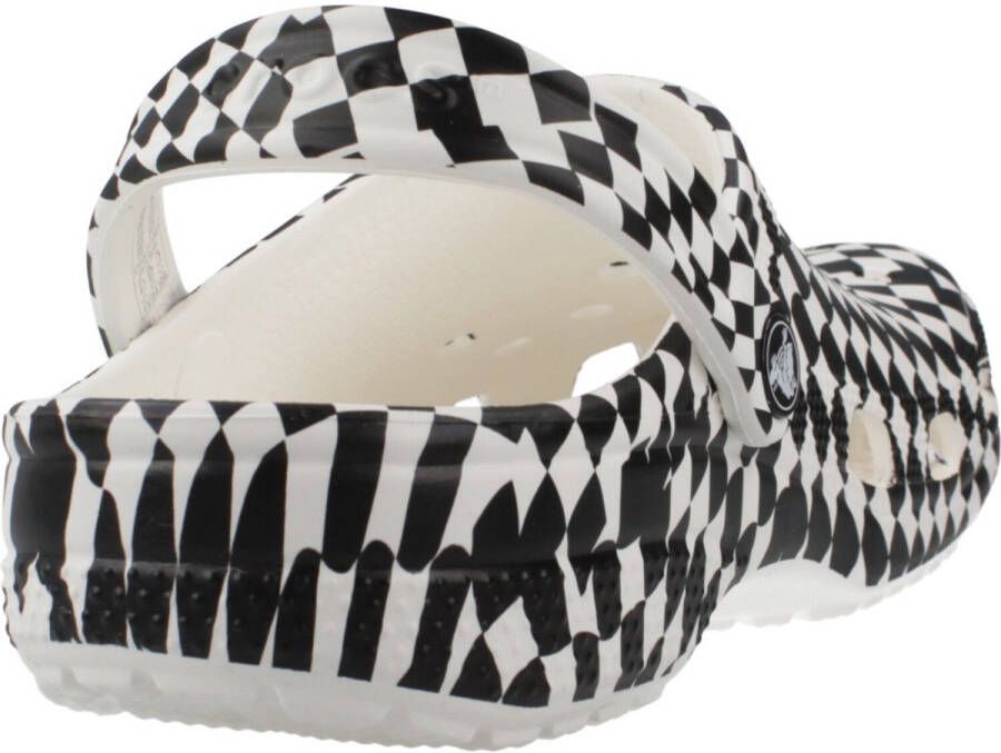 Crocs CLASSIC WARPED CHECKER CLOG Wit 37 38