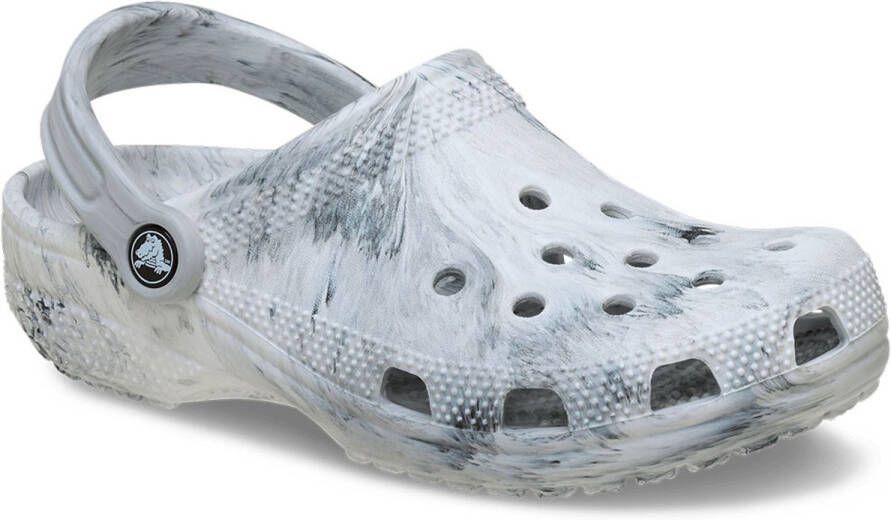 Crocs Classic Watercolor Marbled Klompen Grijs