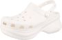 Crocs W Classic Bae Clog 206302-100 Vrouwen Wit slippers - Thumbnail 7