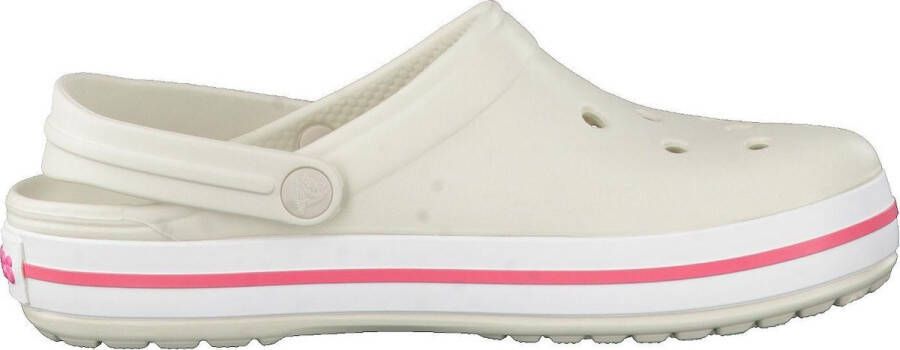 Crocs Comfortabele Klomp met Verstelbare Hielband Beige Dames