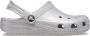 Crocs Classic Glitter Clog Unisex Kids 206993-0IC Zilver-34 35 - Thumbnail 1