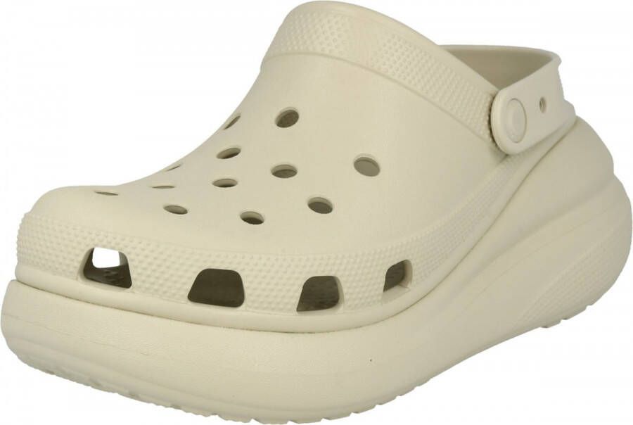 Crocs Classic Crush Klompen Beige