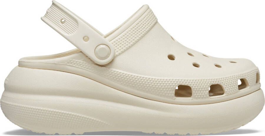 Crocs Classic Crush Klompen Beige