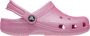 Crocs Kid's Classic Glitter Clog Sandalen maat C10 roze - Thumbnail 6