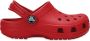 Crocs Kid's Classic Clog T Sandalen maat C10 rood - Thumbnail 1