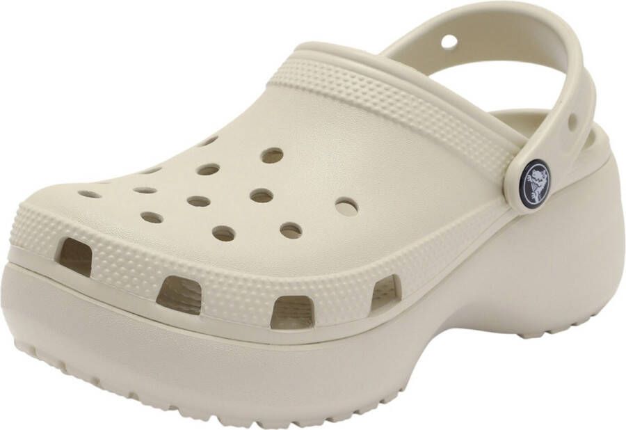 Crocs Classic Platform Clog W Slippers beige - Foto 1